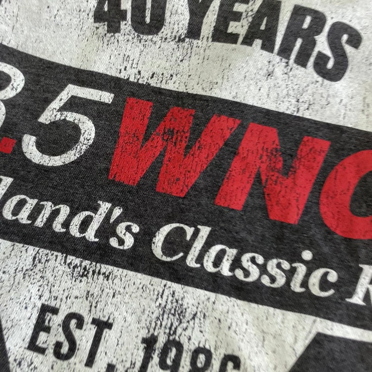 Official WNCX 98.5 – 40th Anniversary T-Shirt