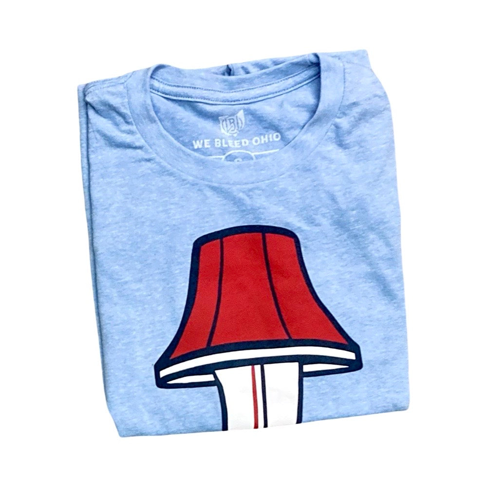 CLEARANCE Major Award - Baseball Leg Lamp T-Shirt, T-shirts, WeBleedOhio, WeBleedOhio