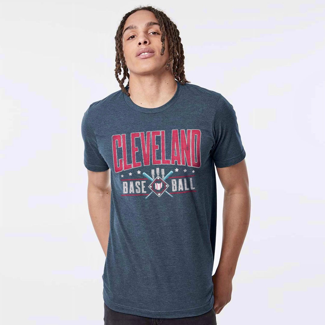 Cleveland Retro - Baseball t-shirt, T-shirts, WeBleedOhio, WeBleedOhio