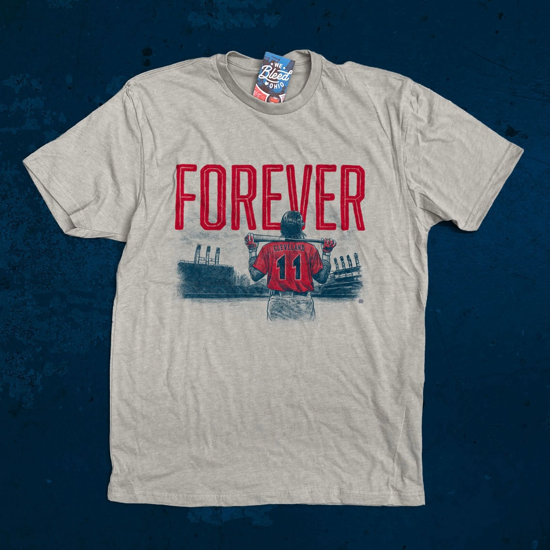 Forever Cleveland Baseball T-shirt, T-shirts, WeBleedOhio, WeBleedOhio
