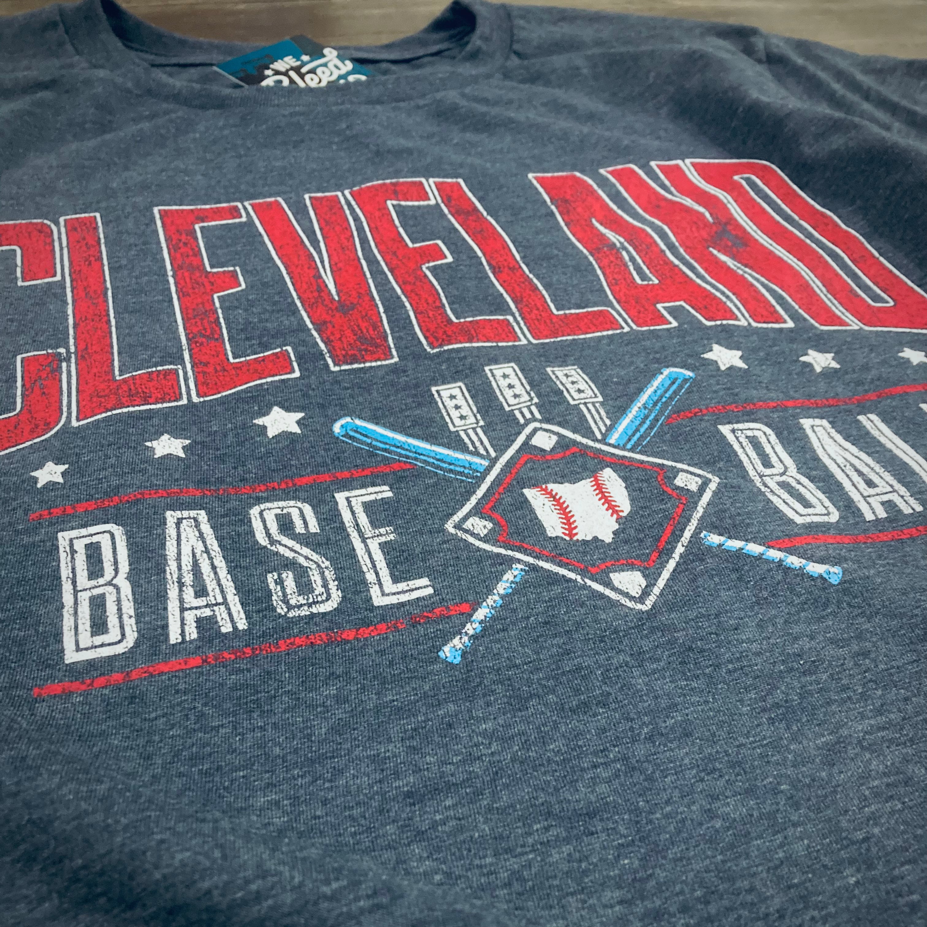 Cleveland Retro - Baseball t-shirt, T-shirts, WeBleedOhio, WeBleedOhio