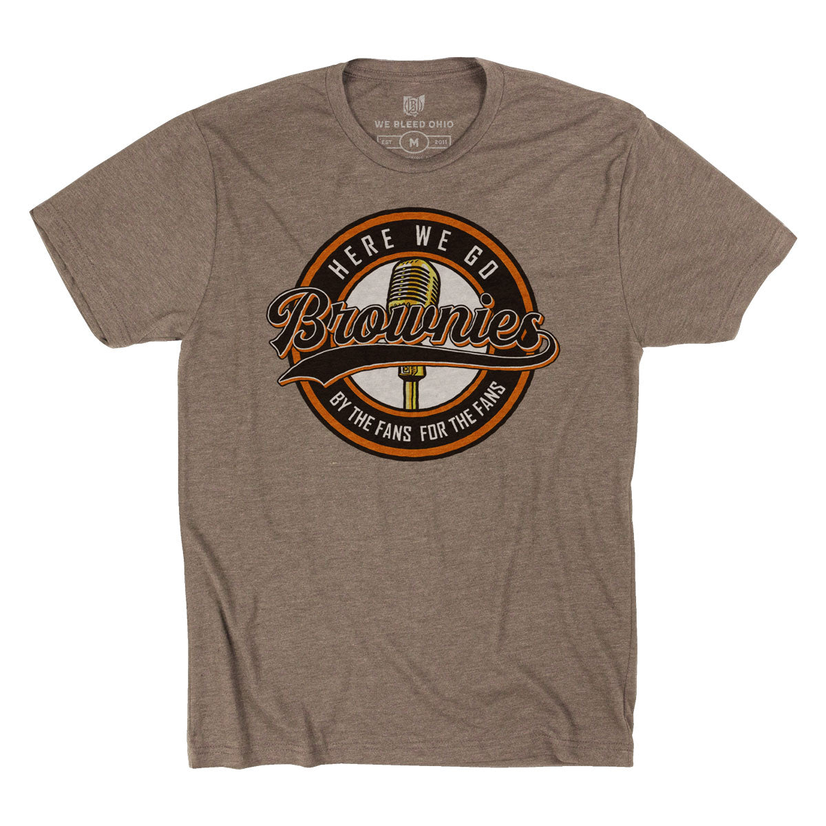 Official - Here We Go Brownies Podcast -Tshirt, T-shirts, WeBleedOhio, WeBleedOhio