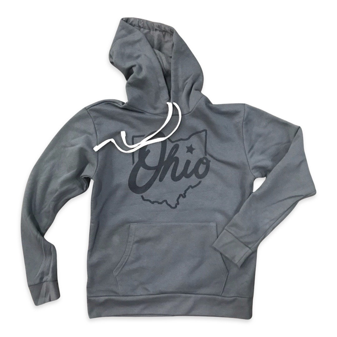 Ohio Shining Star - Unisex Hooded Pullover, Hoodies, WeBleedOhio, WeBleedOhio