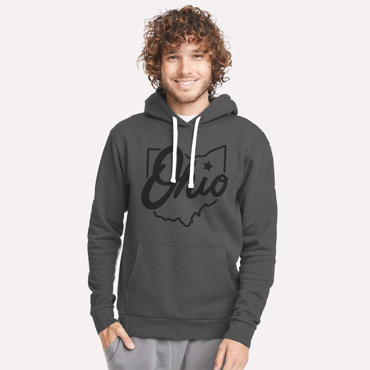 Ohio Shining Star - Unisex Hooded Pullover, Hoodies, WeBleedOhio, WeBleedOhio