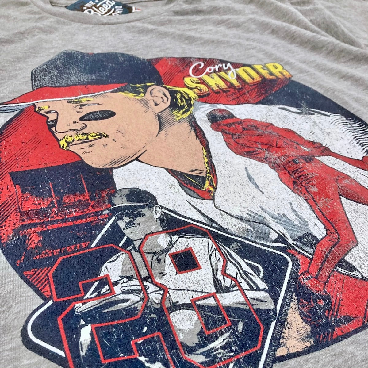 Cory Snyder - Baseball T-shirt, T-shirts, WeBleedOhio, WeBleedOhio