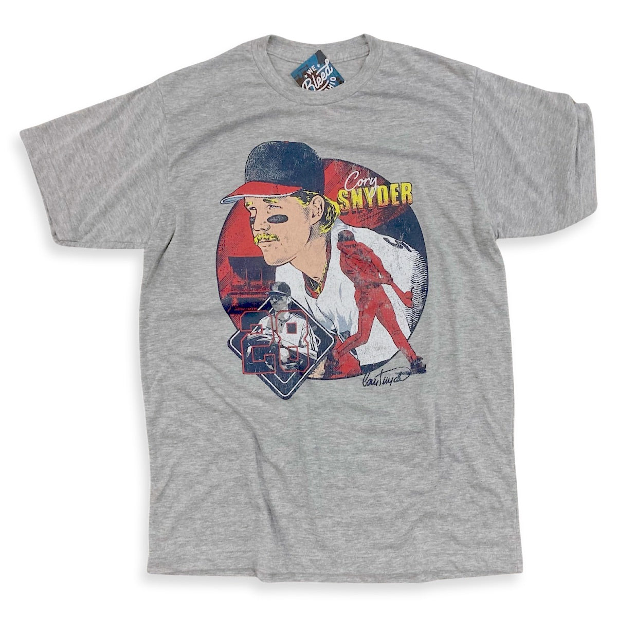 Cory Snyder - Baseball T-shirt, T-shirts, WeBleedOhio, WeBleedOhio