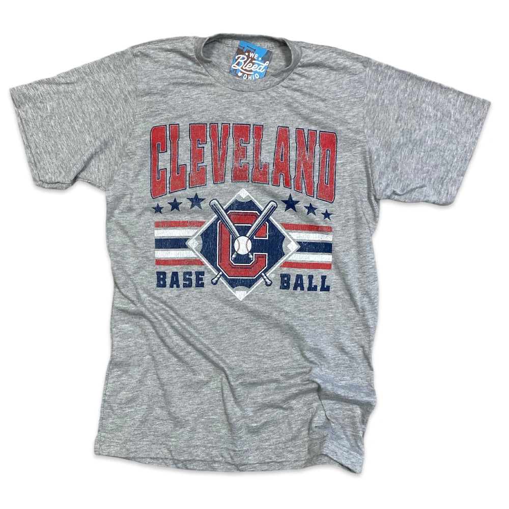 Retro Strike C - Cleveland T-shirt, T-shirts, WeBleedOhio, WeBleedOhio