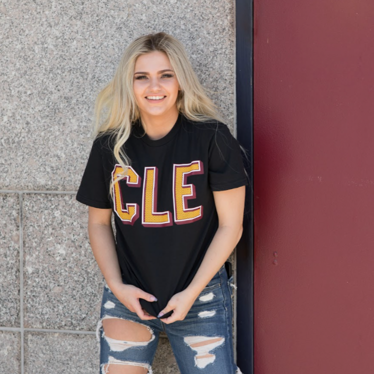 Cleveland - Athletic CLE Mesh Tshirt, T-shirts, WeBleedOhio, WeBleedOhio