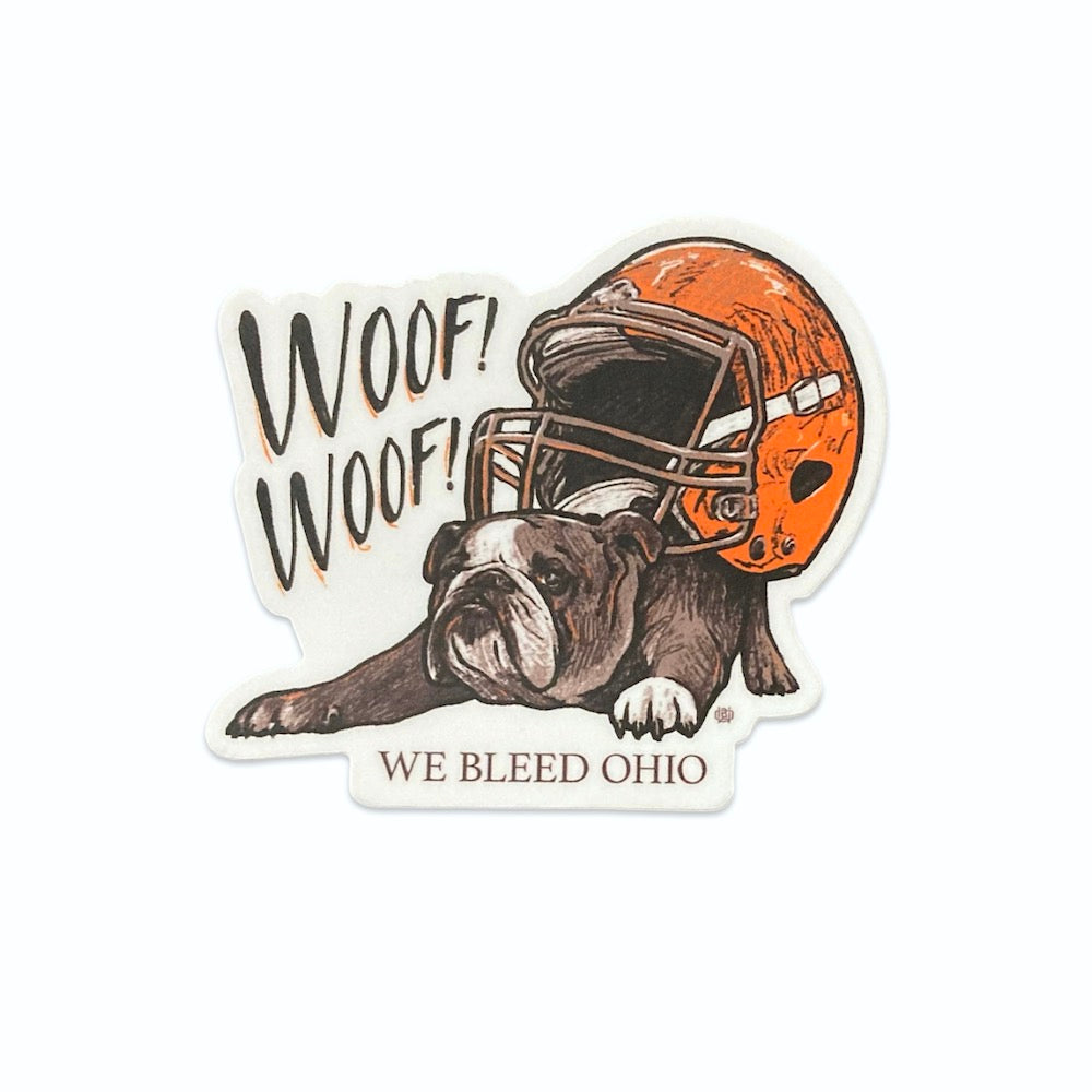 Sticker -  Pound Puppy, Decorative Stickers, WeBleedOhio, WeBleedOhio