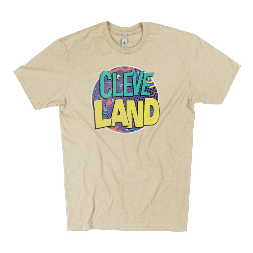CLE by the Bell - Retro Cleveland T-shirt, T-shirts, WeBleedOhio, WeBleedOhio