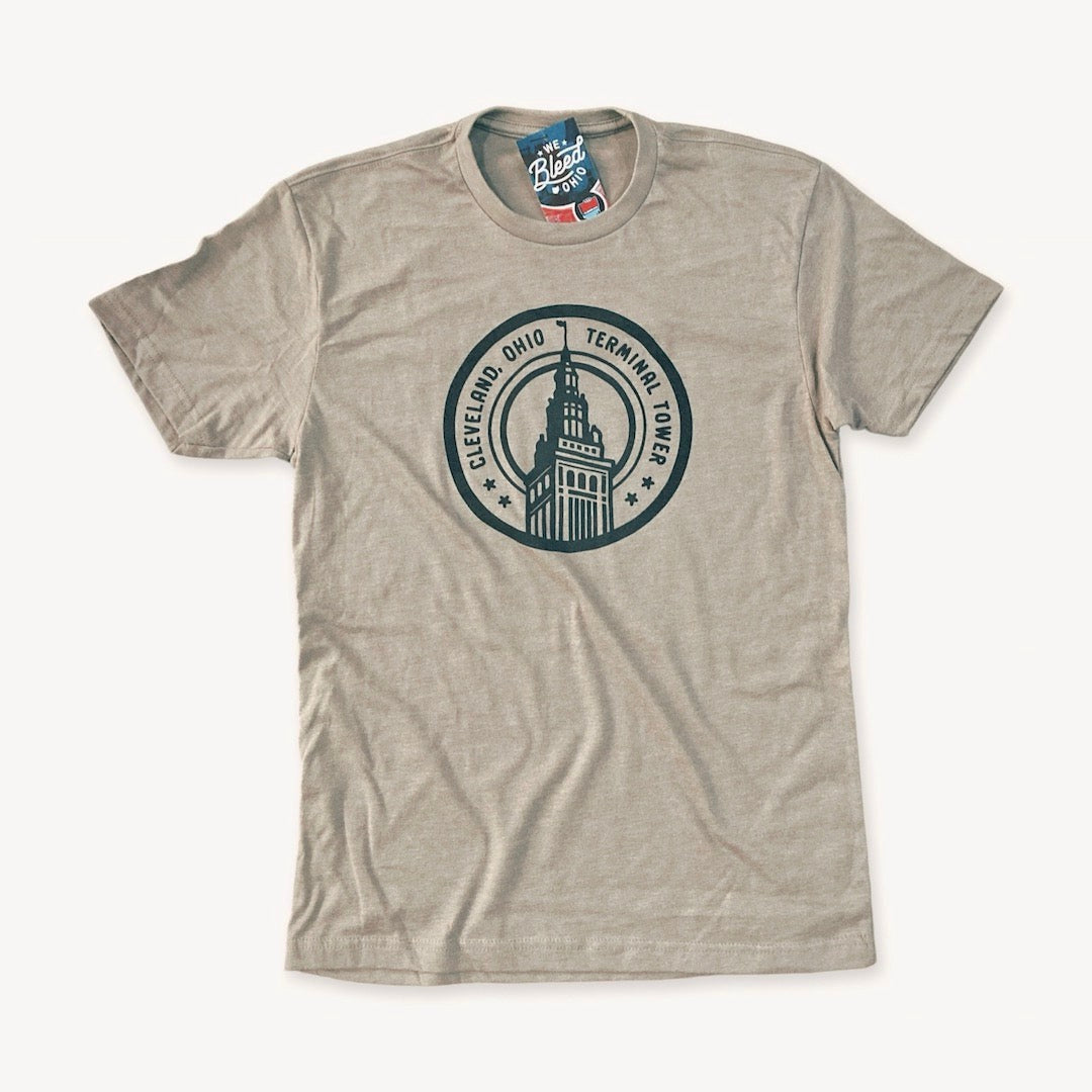 Cleveland Terminal Tower - Tshirt, T-shirts, WeBleedOhio, WeBleedOhio