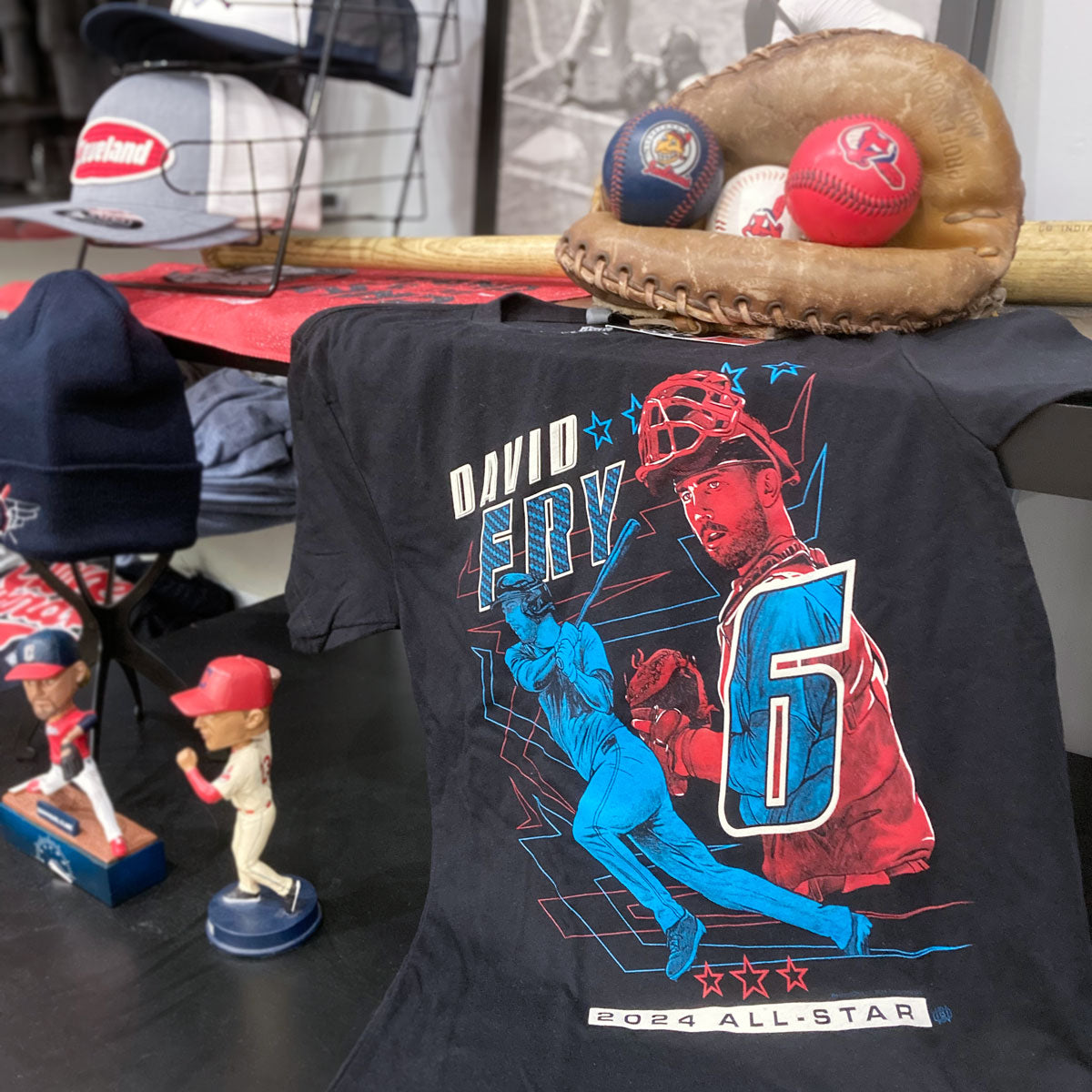 David Fry Baseball T-shirt, T-shirts, WeBleedOhio, WeBleedOhio