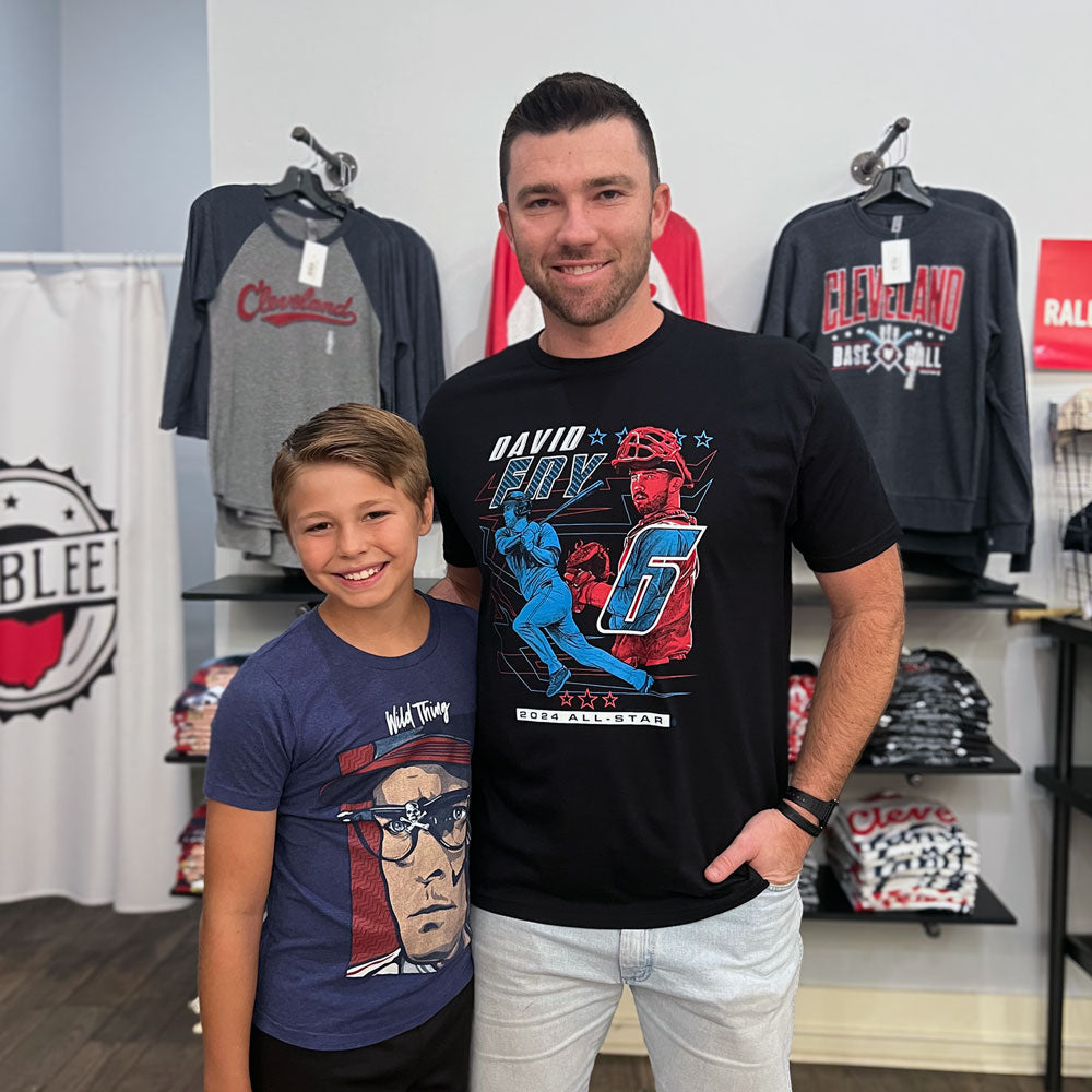 David Fry Baseball T-shirt, T-shirts, WeBleedOhio, WeBleedOhio