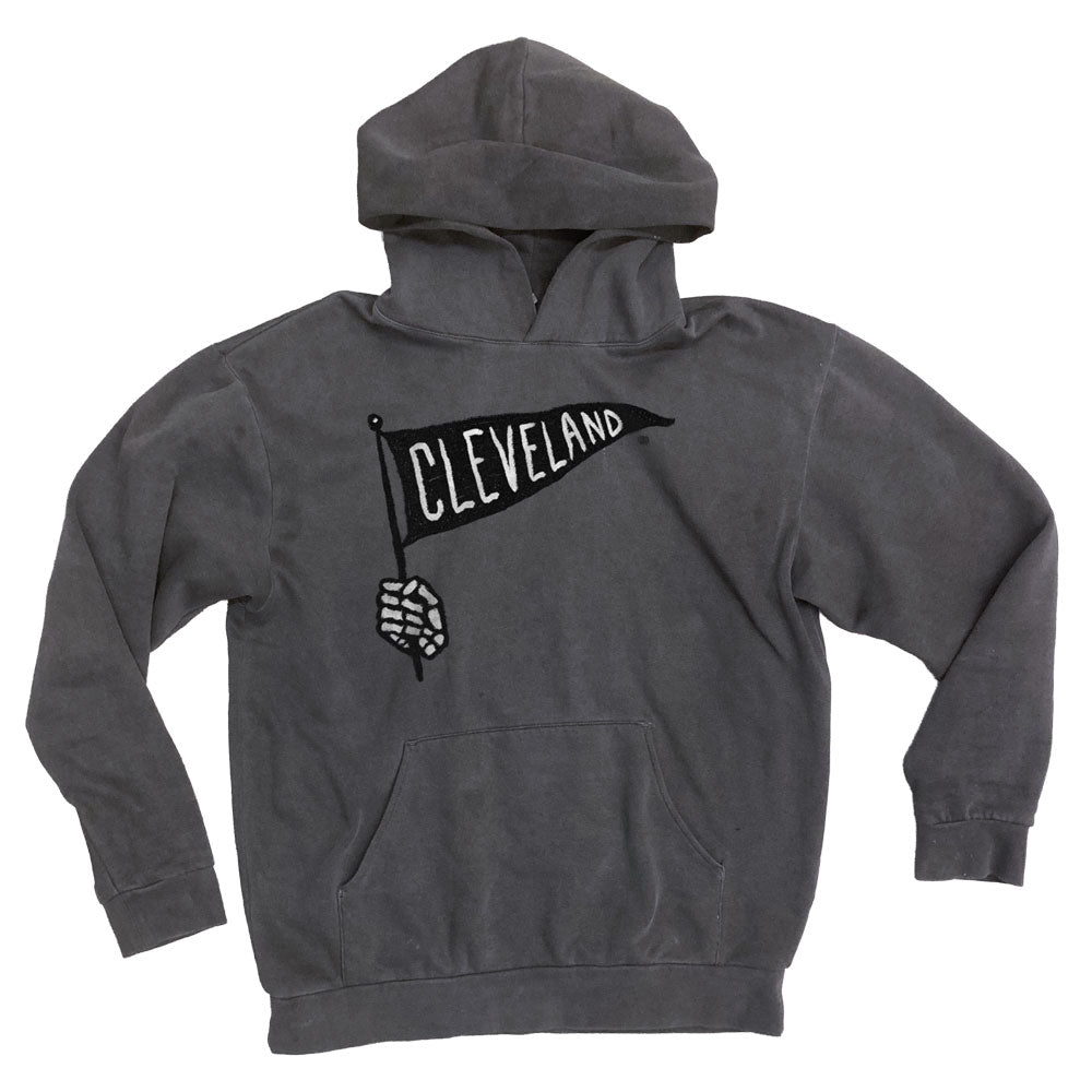 Keep On Waiting - Cleveland Pennant Hoodie