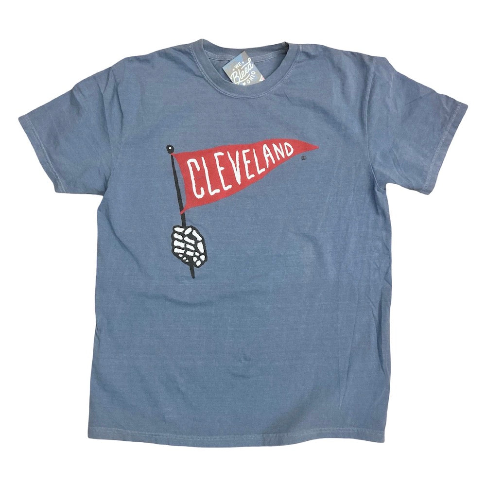 Keep On Waiting - Cleveland Pennant Tshirt, T-shirts, WeBleedOhio, WeBleedOhio