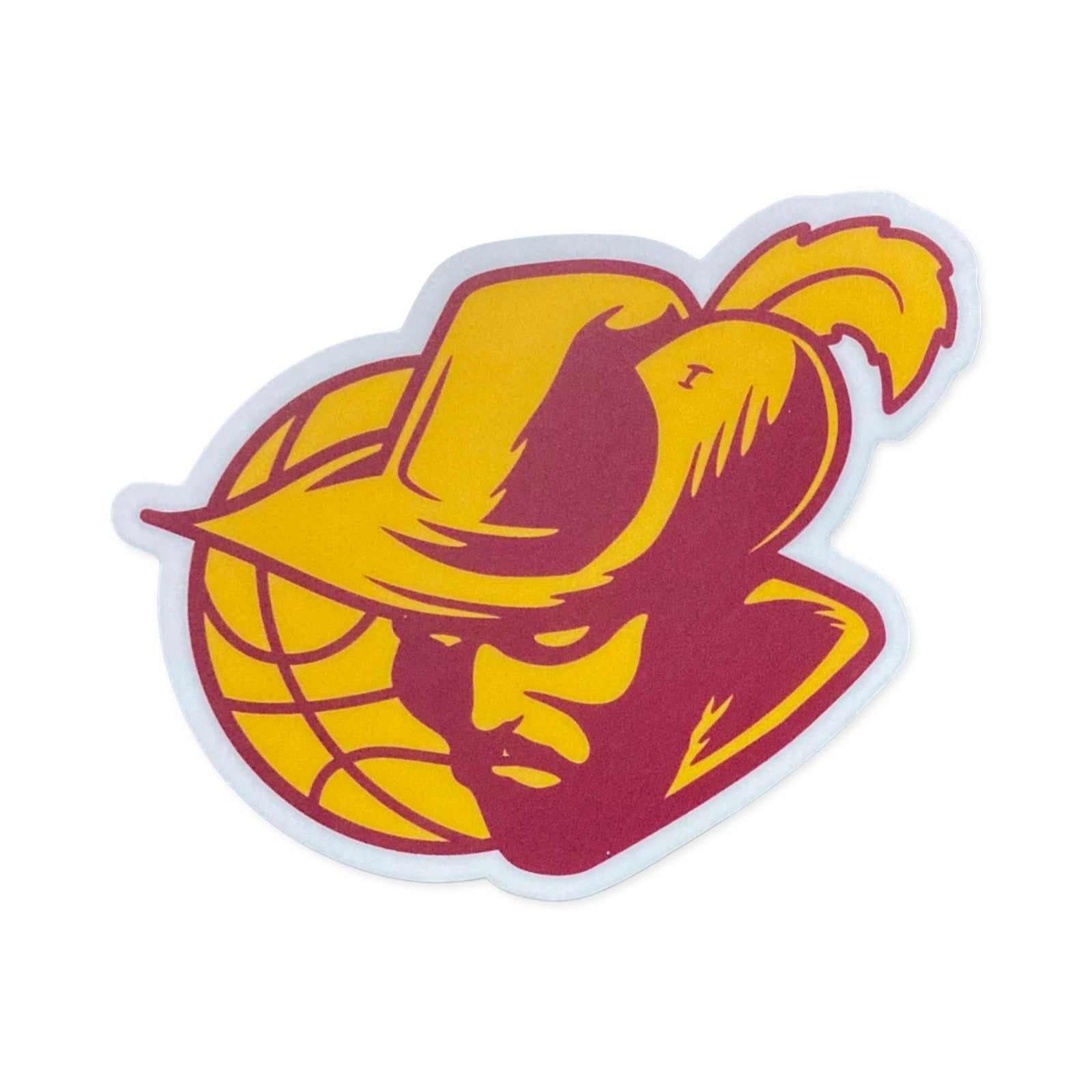 Sticker - Shadows Cleveland Basketball, Decorative Stickers, WeBleedOhio, WeBleedOhio