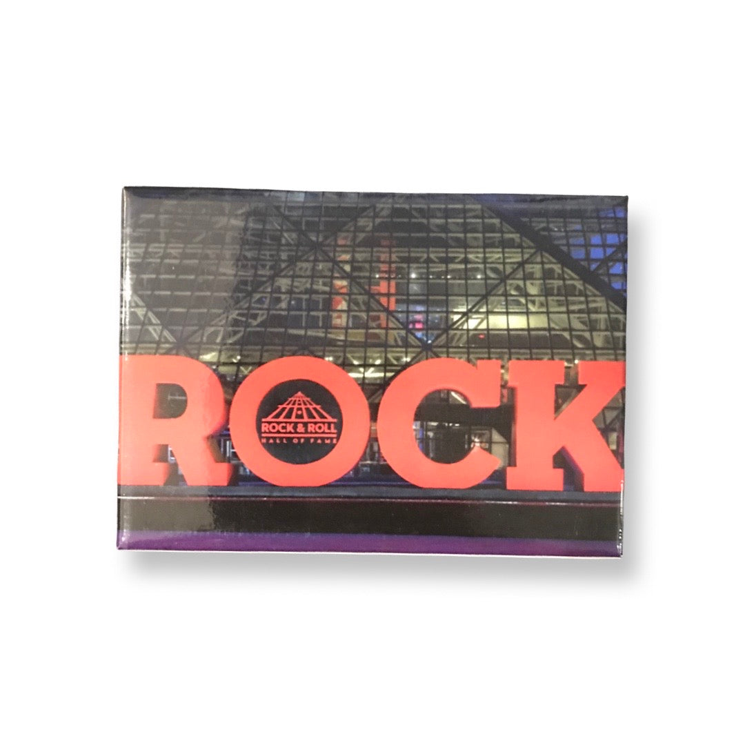 Magnet - Rock Hall Sign, Magnet, CLEver Postcards, WeBleedOhio
