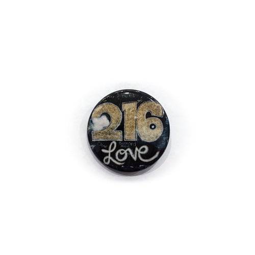 Button - Large - Cleveland Ohio, Accessories, WeBleedOhio, WeBleedOhio