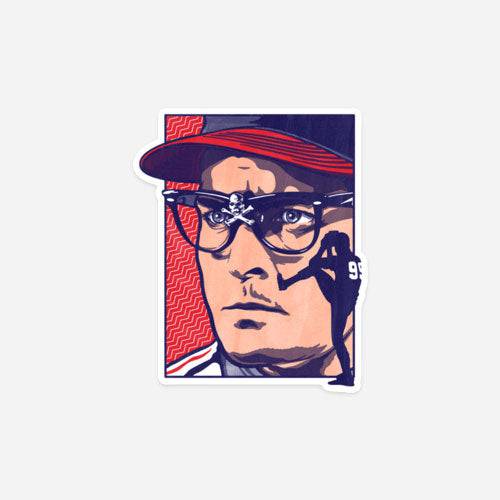 Sticker - Wild Thing Baseball, Decorative Stickers, WeBleedOhio, WeBleedOhio