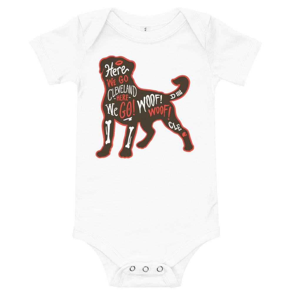 Here We Go Cleveland – Baby Onesie, Onesie, WeBleedOhio, WeBleedOhio