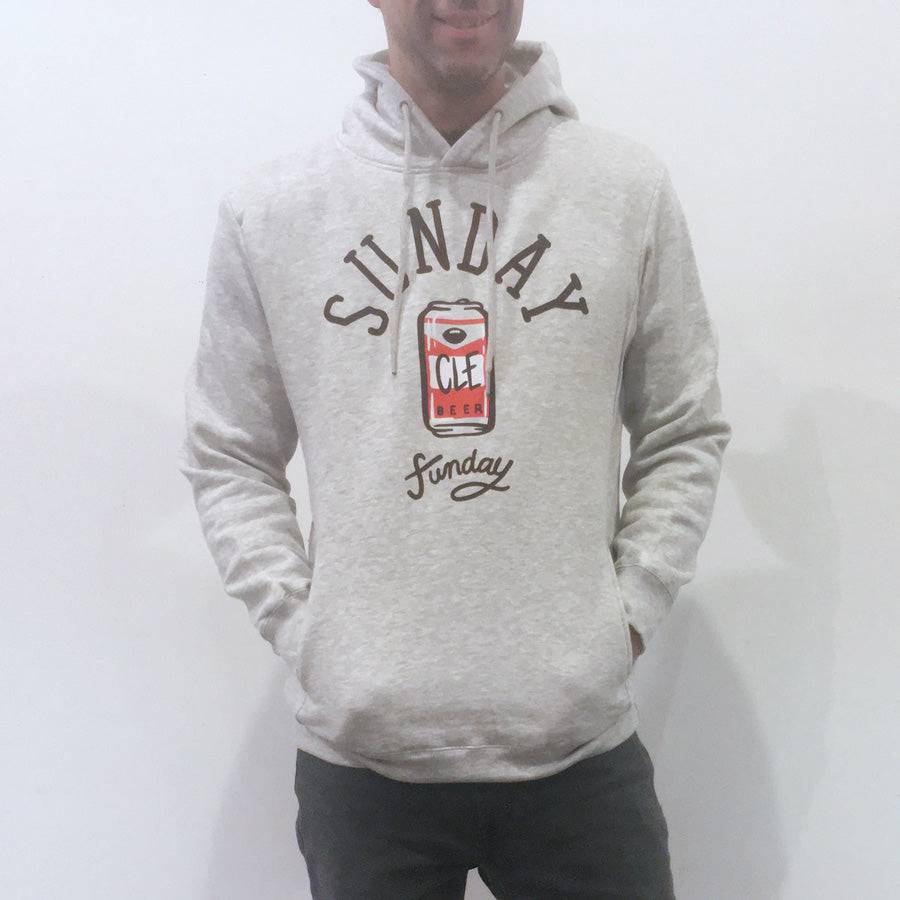 Cleveland Sunday Funday - Hooded Sweatshirt, Shirts & Tops, WeBleedOhio, WeBleedOhio
