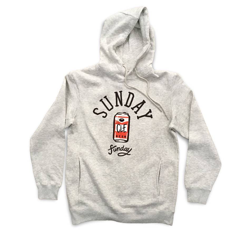 Cleveland Sunday Funday - Hooded Sweatshirt, Shirts & Tops, WeBleedOhio, WeBleedOhio