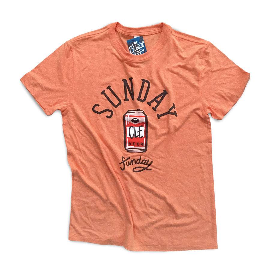 Cleveland Sunday Funday - Triblend Tshirt, T-shirts, WeBleedOhio, WeBleedOhio