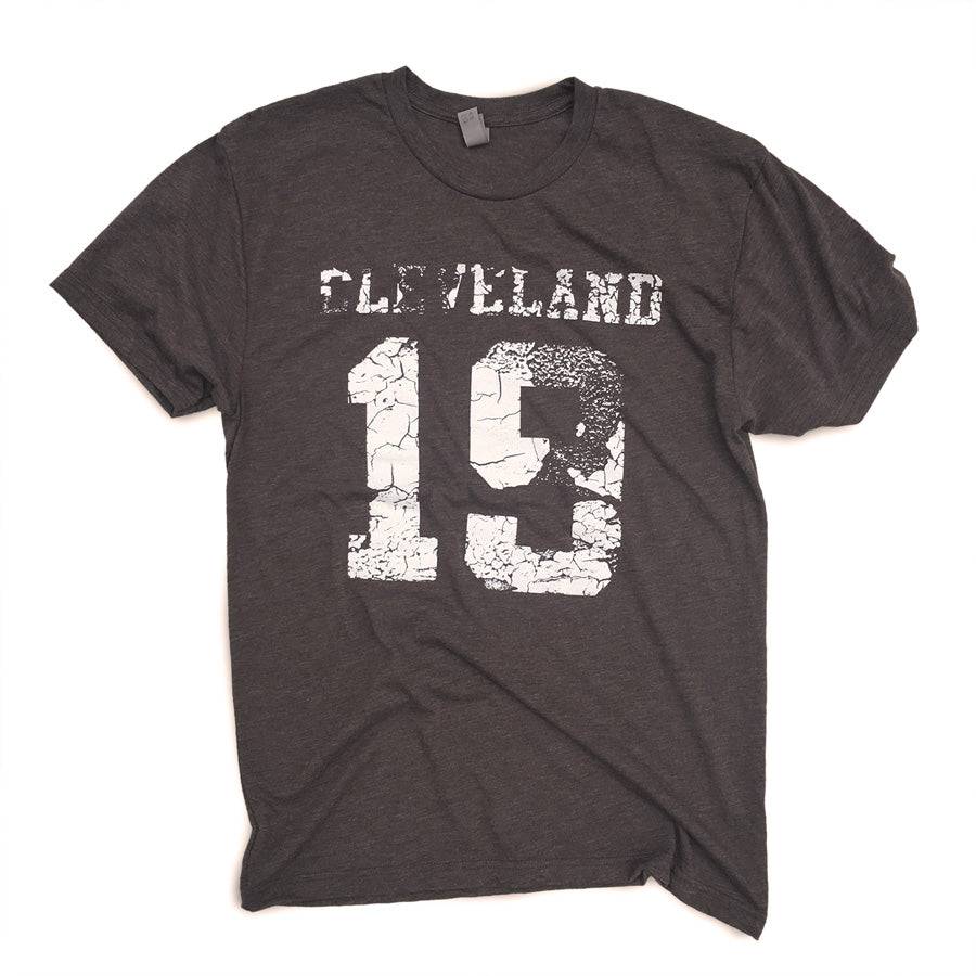 Retro Cleveland - Distressed Triblend T-shirt, T-shirts, WeBleedOhio, WeBleedOhio