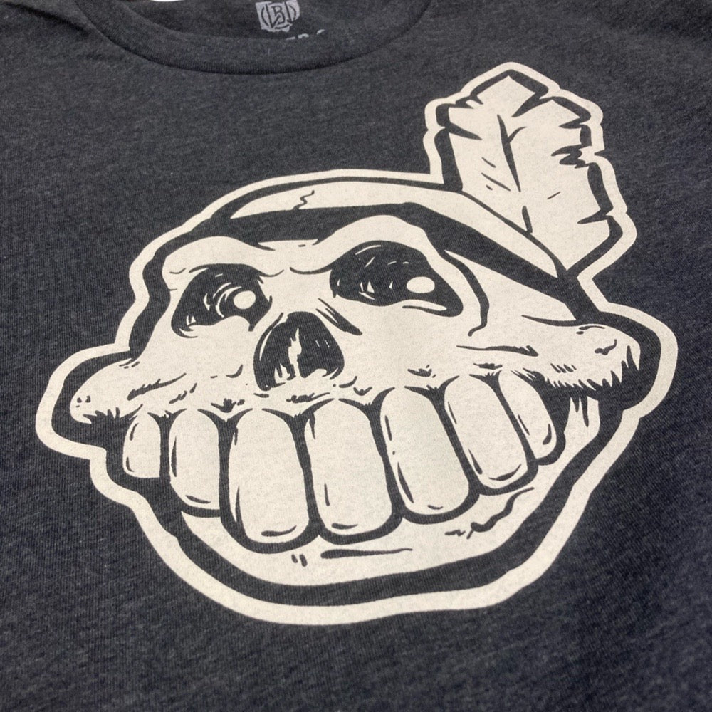 Skull - Cleveland T-shirt, T-shirts, WeBleedOhio, WeBleedOhio