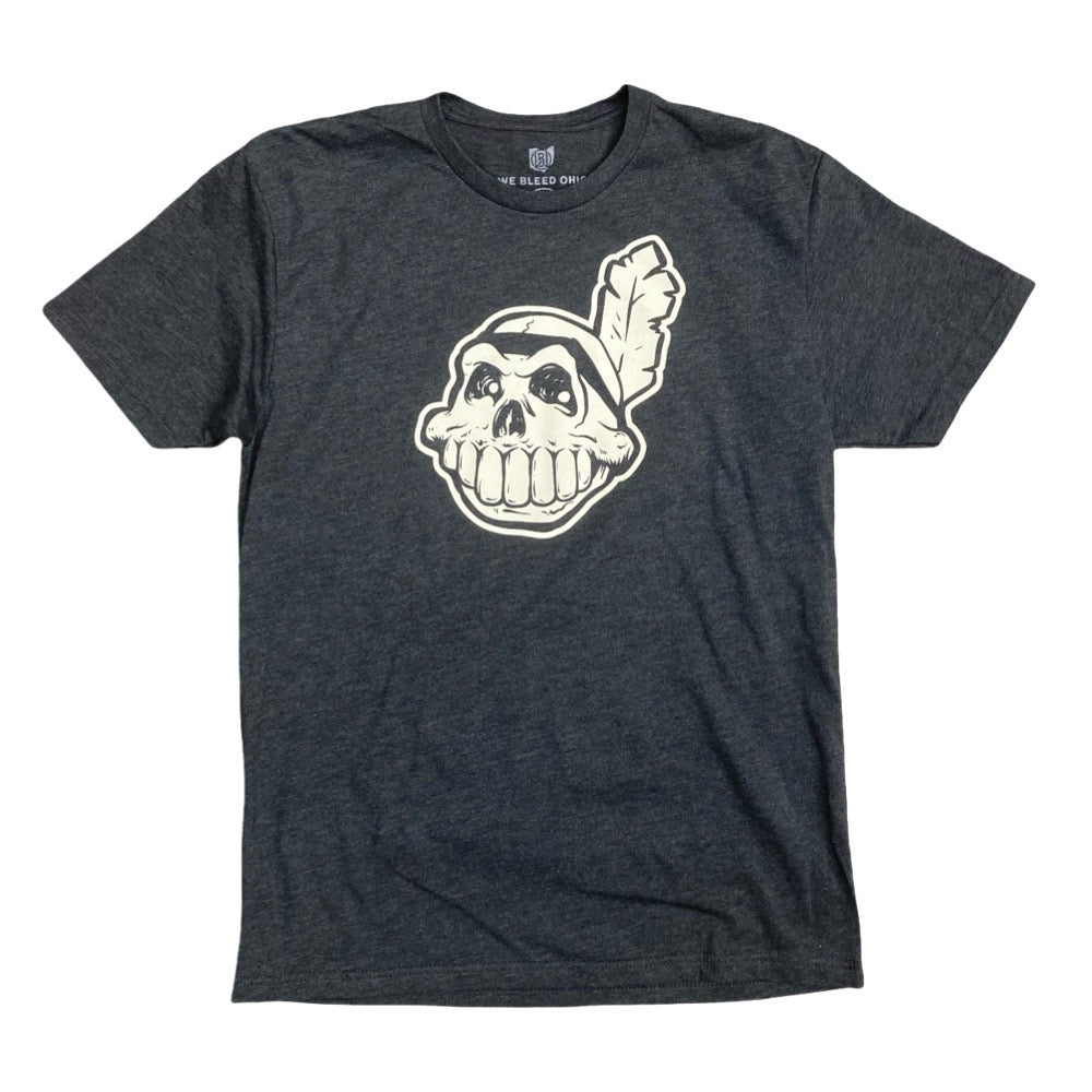 Skull - Cleveland T-shirt, T-shirts, WeBleedOhio, WeBleedOhio