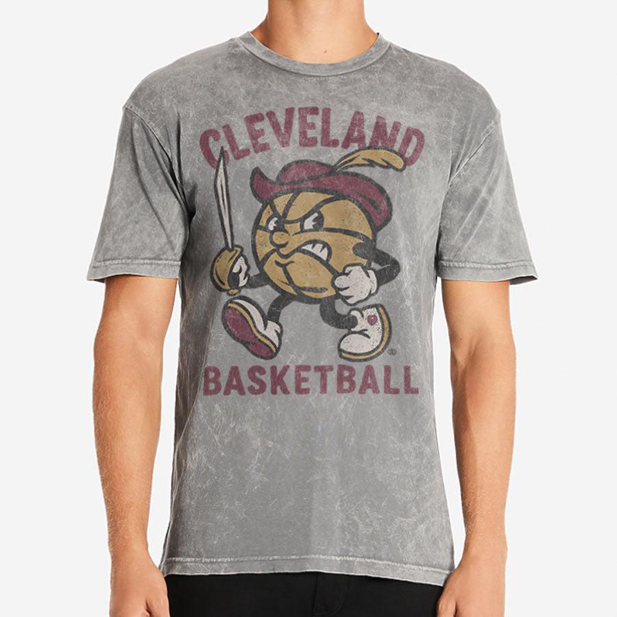 Ballin Mascot - Retro Cleveland T-shirt