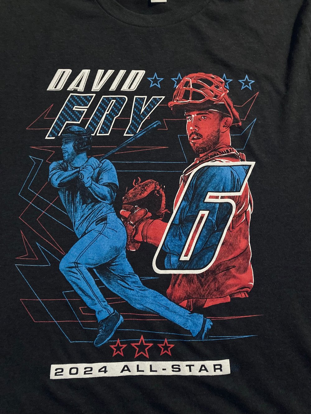 David Fry Baseball T-shirt, T-shirts, WeBleedOhio, WeBleedOhio