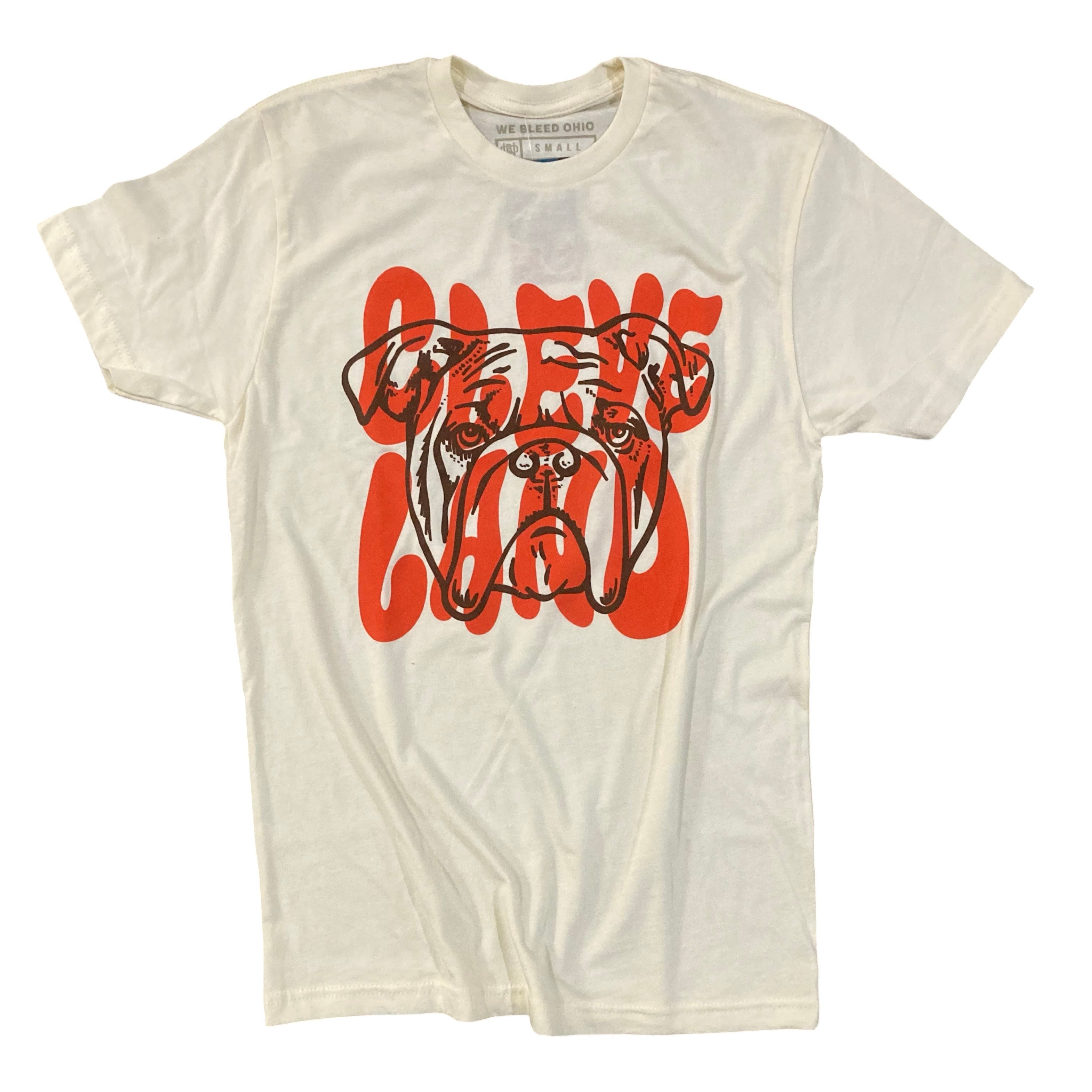 Cleveland Dawg Unisex Football T-shirt WeBleedOhio