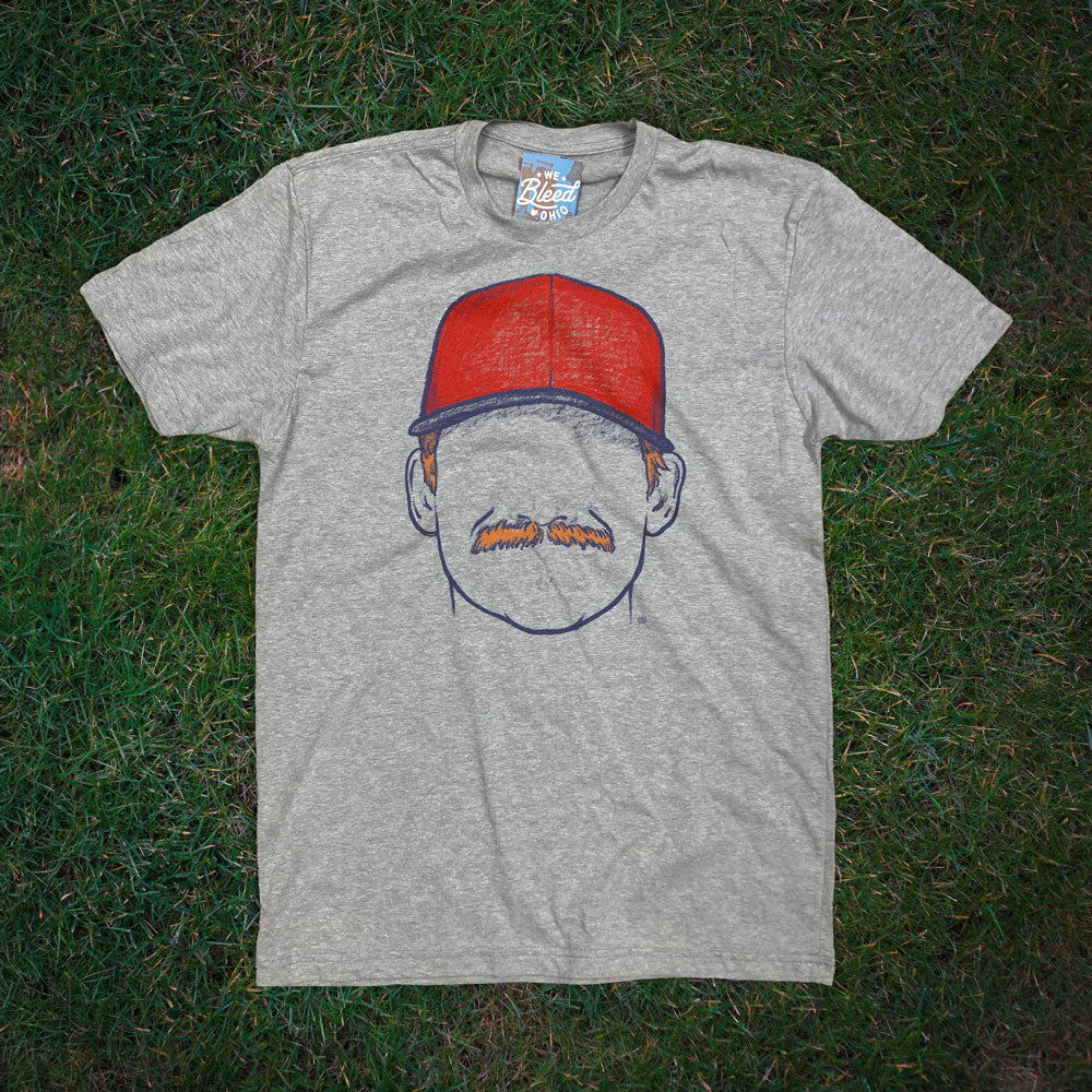 Mustacho - Cleveland Baseball T-shirt