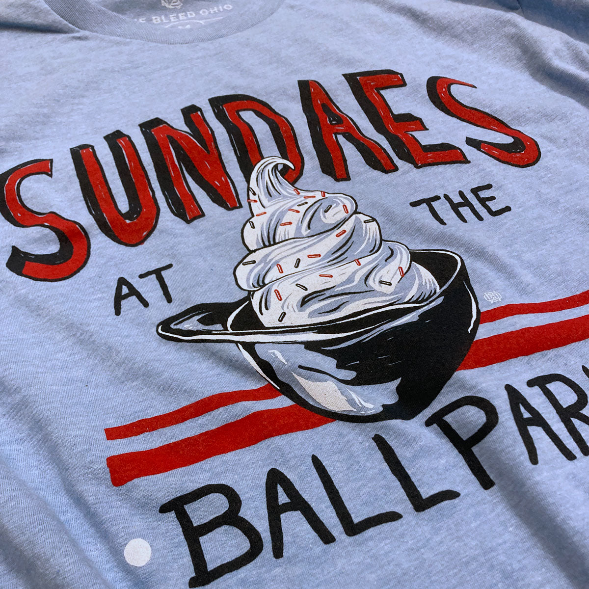 Ballpark Sundaes - Baseball Tshirt