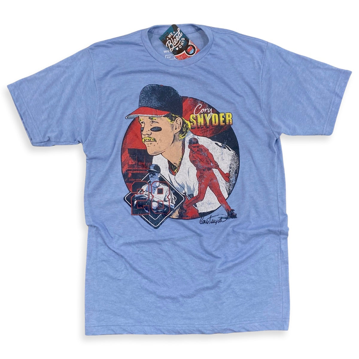 Cory Snyder - Baseball T-shirt, T-shirts, WeBleedOhio, WeBleedOhio