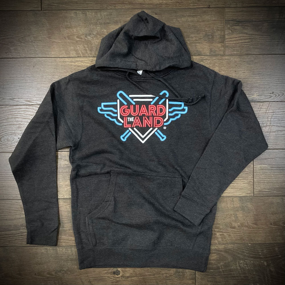 Guard the Land - Neon Lights Hoodie, Hoodies, WeBleedOhio, WeBleedOhio