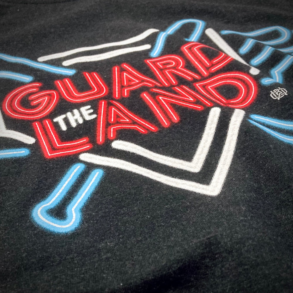 Guard the Land - Neon Lights Hoodie, Hoodies, WeBleedOhio, WeBleedOhio