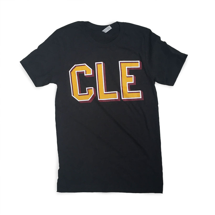 Cleveland - Athletic CLE Mesh Tshirt, T-shirts, WeBleedOhio, WeBleedOhio