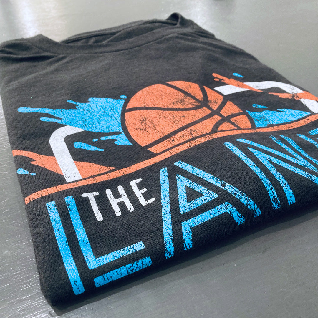 The Land - Basketball Tshirt, T-shirts, WeBleedOhio, WeBleedOhio
