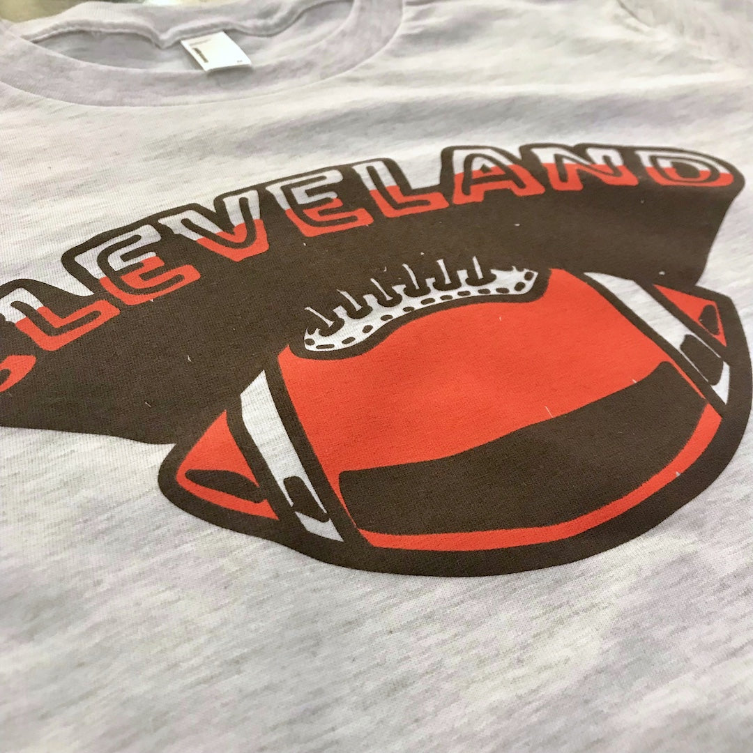 Cleveland Burst - Ladies Football T-shirt, T-shirts, WeBleedOhio, WeBleedOhio
