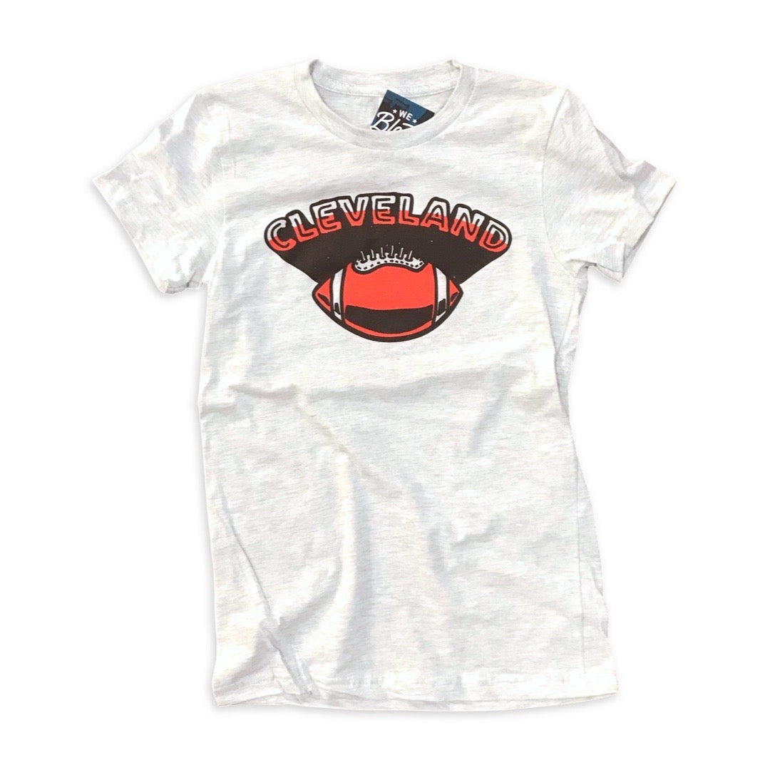 Cleveland Burst - Ladies Football T-shirt, T-shirts, WeBleedOhio, WeBleedOhio