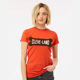 Cleveland Dawg Bone Biscuit - Women's T-shirt, T-shirts, WeBleedOhio, WeBleedOhio
