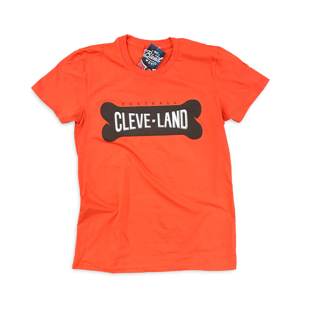 Cleveland Dawg Bone Biscuit - Women's T-shirt, T-shirts, WeBleedOhio, WeBleedOhio
