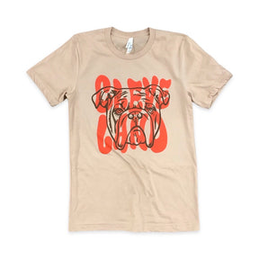Cleveland Dawg - Unisex Football T-shirt, T-shirts, WeBleedOhio, WeBleedOhio