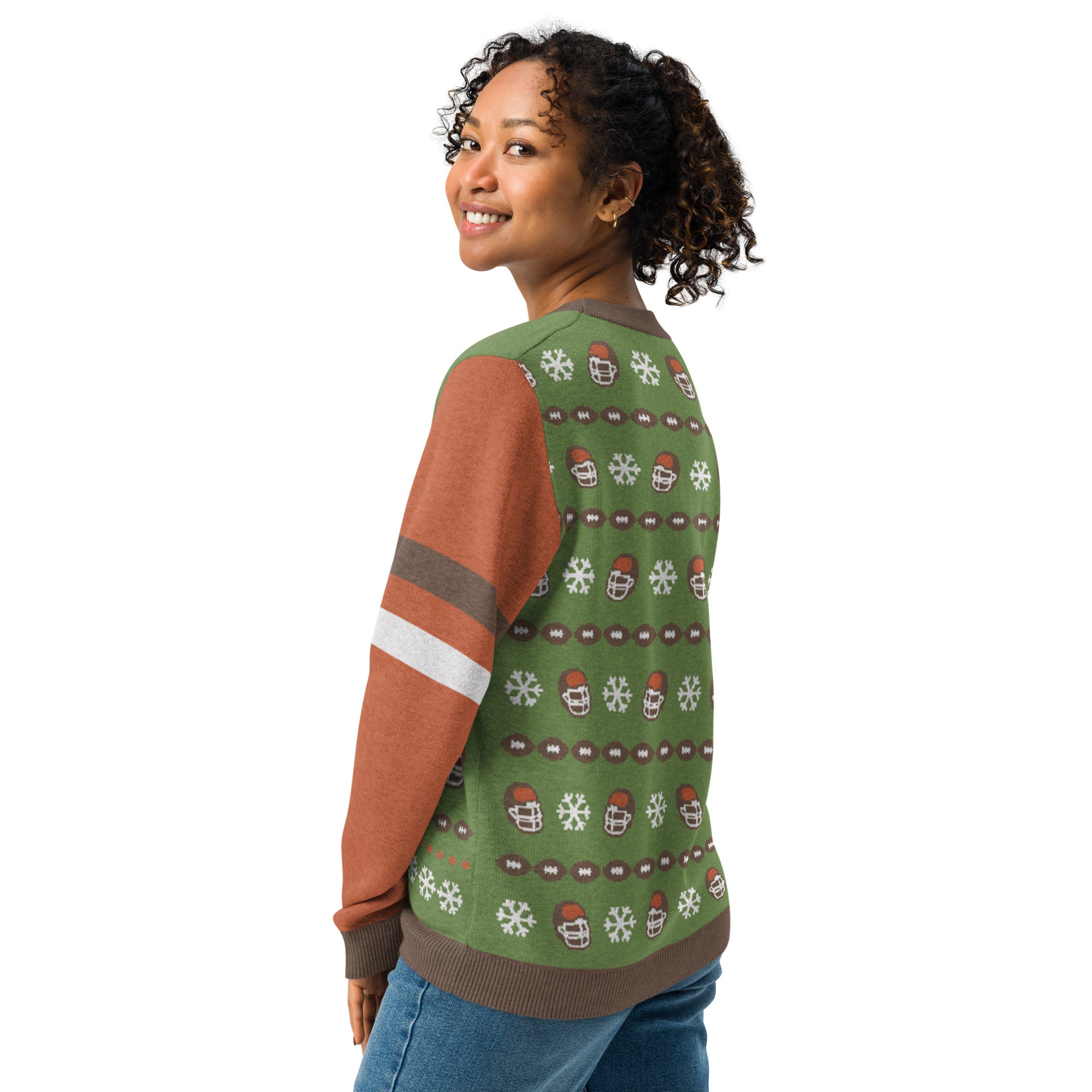 Football Leg Lamp - Knitted Sweater