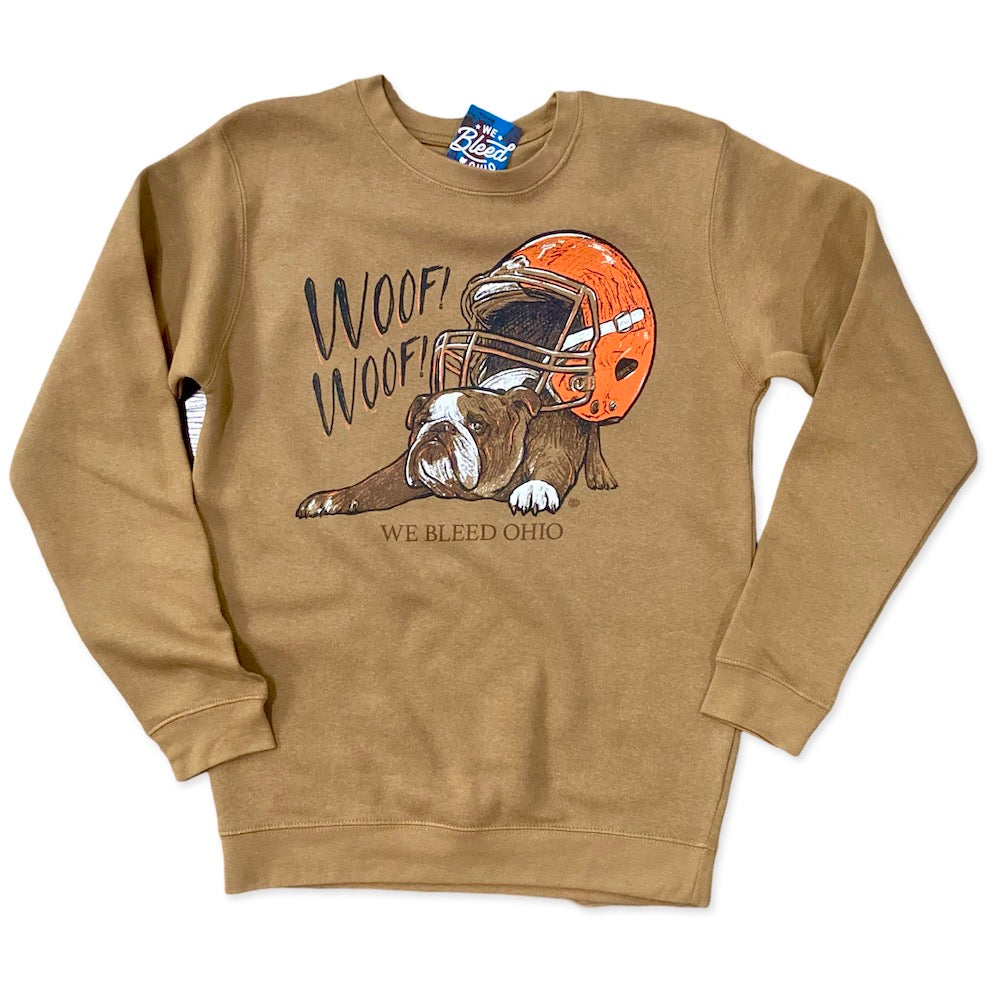 Pound Puppy - Football Crewneck