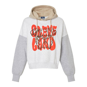 Cleveland Dawg - Women's Crop Hoodie, Hoodies, WeBleedOhio, WeBleedOhio