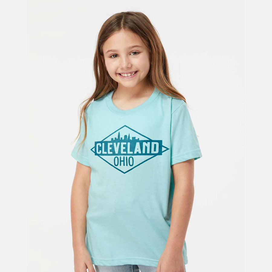 Kids - Cleveland Streets - Youth Tshirt, T-shirts, WeBleedOhio, WeBleedOhio