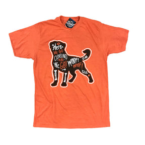 Here We Go Cleveland - Dawg Tshirt, T-shirts, WeBleedOhio, WeBleedOhio